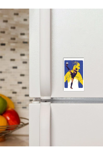 Panorama Ajans Zlatan Ibrahimoviç Efsane Futbollcu Tasarımı 6x9 Magnet ürün görseli