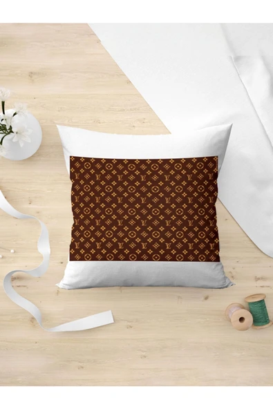 Panorama Ajans Lv Desen Marka Tarz Kurumsal Yastık Kılıfı ürün görseli 1