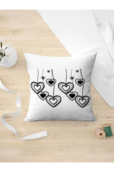 Panorama Ajans Sevgililer Günü Kalp Heart Yastık Kılıfı ürün görseli 1