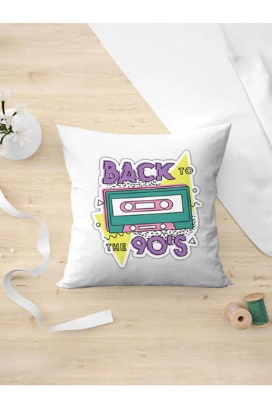 Panorama Ajans Nortalji Seven Arkadaş Sevgiliye Tape Kaset Sticker Yastık Kılıfı ürün görseli 1