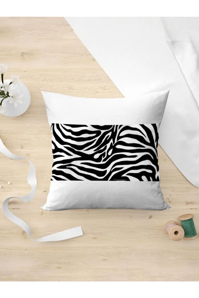 Panorama Ajans Zebra Desen Yastık Kılıfı ürün görseli 1
