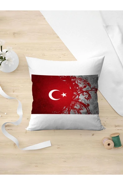Panorama Ajans Türk Bayrağı Kurumsal Yastık Kılıfı ürün görseli 1