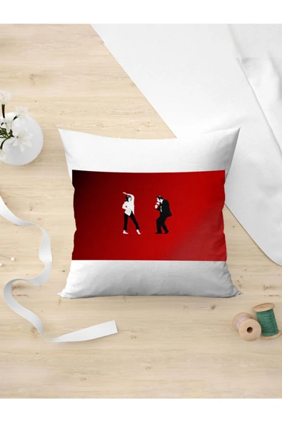 Panorama Ajans Pulp Fiction Film 1994 Yastık Kılıfı ürün görseli 1