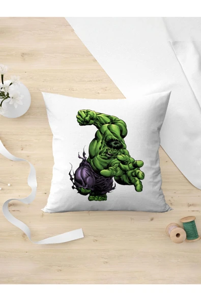 Panorama Ajans Marvel Hulk Yeşil Dev Yastık Kılıfı ürün görseli 1