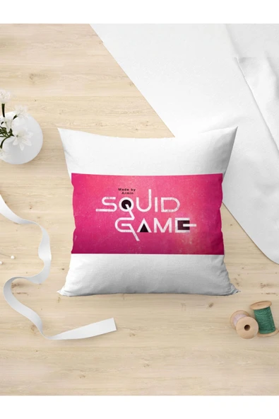 Panorama Ajans Squid Game Logo Duvar Kağıdı Yastık Kılıfı ürün görseli 1