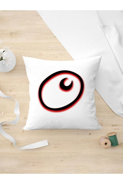 Panorama Ajans Neon Gölgeli O Harfi Arkadaşa Hediye Özel Tasarım Yastık Kılıfı ürün görseli 1