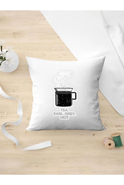 Panorama Ajans Çay Severlere Sıcak Sabah Çayı Yastık Kılıfı
