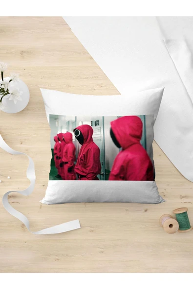 Panorama Ajans Squid Game Netflix Dizi Oyun Yastık Kılıfı ürün görseli 1