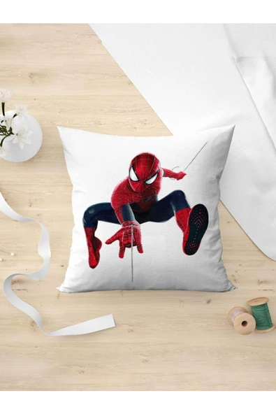 Panorama Ajans Örümcek Adam Spider Man Sticker Tasarım Yastık Kılıfı ürün görseli 1