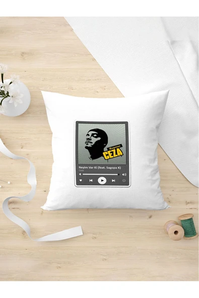 Panorama Ajans Rap Dinleyicilerine Ceza Ve Sagopa Neyim Var Ki Şarkı Baskılı Tasarım Yastık Kılıfı ürün görseli 1