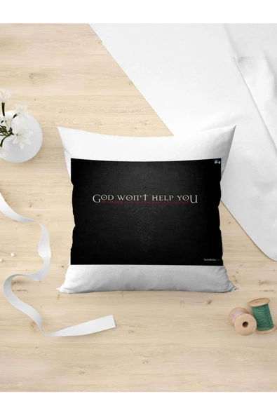 Panorama Ajans Tanrı Sana Yardım Etmeyecek Sana Bunu Yapacak Gücü Verdi Yastık Kılıfı ürün görseli 1