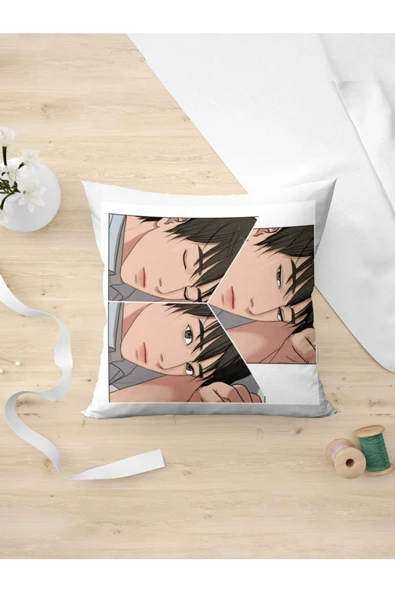 Panorama Ajans Suho Lee Koreli Erkek Çizgi Film Yastık Kılıfı ürün görseli 1