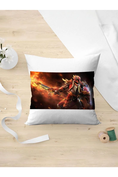 Panorama Ajans Knight Online Mmorpg Savaşçı Warrior Oyun Sever Hediye Yastık Kılıfı