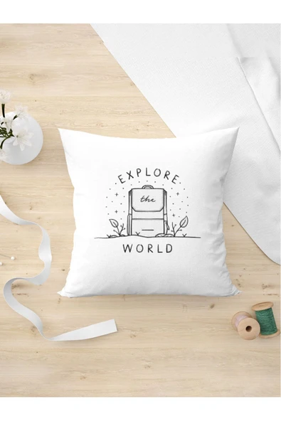 Panorama Ajans Explore The World Gezginlere Yastık Kılıfı ürün görseli 1