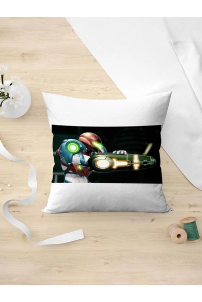 Panorama Ajans Metroid Dread Robot Savaş Yastık Kılıfı ürün görseli 1