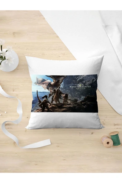 Panorama Ajans Monster Hunter Rise Canavar Oyun Yastık Kılıfı ürün görseli 1