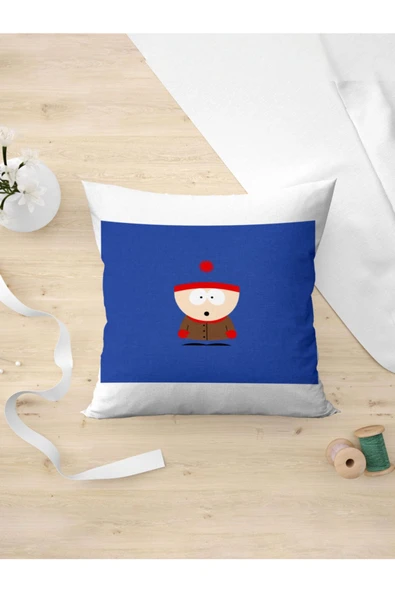 Panorama Ajans South Park Stan Marsh Mavi Blue Çizgi Film Animasyon Yastık Kılıfı ürün görseli 1