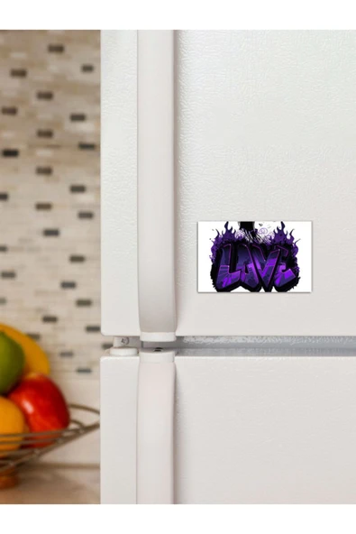 Panorama Ajans Love Süs Dekor 6x9cm Magnet ürün görseli