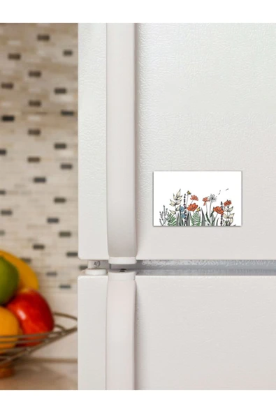Panorama Ajans Çiçekler Süs Dekor 6x9cm Magnet ürün görseli