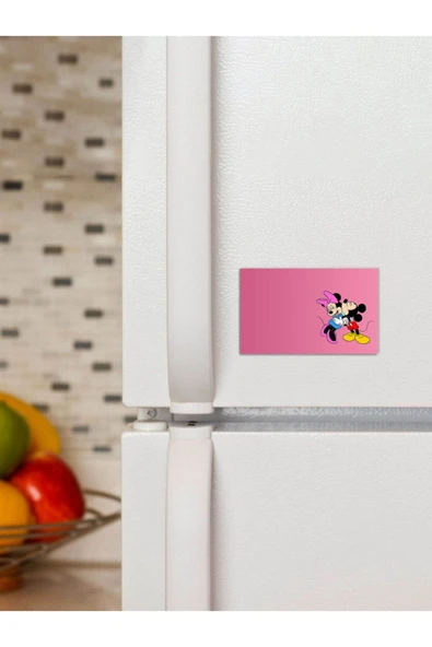 Panorama Ajans Mickey Ve Minnie Mouse Sevgililer Günü Hediye 6x9cm Magnet ürün görseli