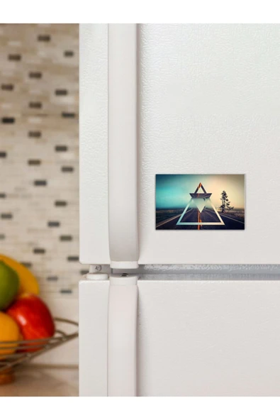 Panorama Ajans Tumblr Fotograf Yol Tasarım Süs Dekor 6x9cm Magnet ürün görseli