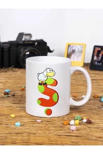 Panorama Ajans Ş Harfi Beyaz Kupa Bardak ürün görseli