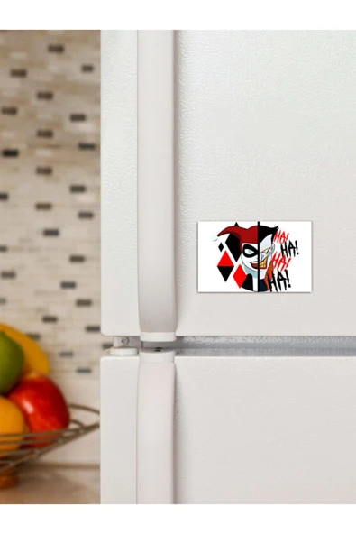 Panorama Ajans Harley Queen And Joker Tasarım Süs Dekor 6x9cm Magnet ürün görseli