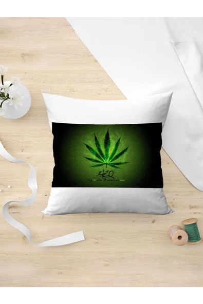 Panorama Ajans Marijuana Esrarengiz Bağımlı Yastık Kılıfı ürün görseli 1
