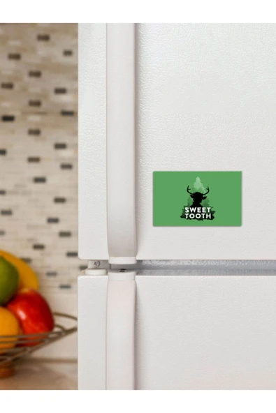 Panorama Ajans Sweet Tooth Tatlı Diş Logo Netflix 6x9cm Magnet ürün görseli