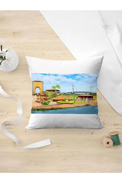 Panorama Ajans Samsun Çarşamba Şehir İlçe Memleket Tasarım Yastık Kılıfı ürün görseli 1
