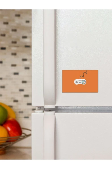 Panorama Ajans Super Game Oyun Konsolu Süs Dekor 6x9cm Magnet ürün görseli