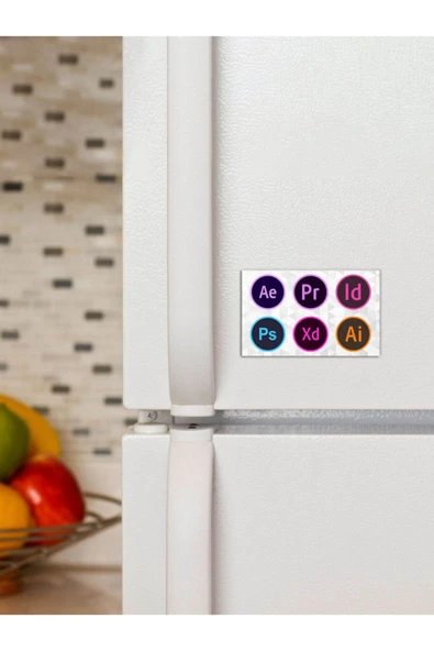 Panorama Ajans Adobe Kullanıcılarına Logo Tasarım Baskı 6x9cm Magnet