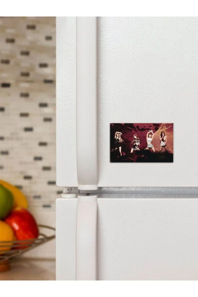 Panorama Ajans Blackpink Black Pink Konser Albüm Fotoğraf 6x9cm Magnet - 1