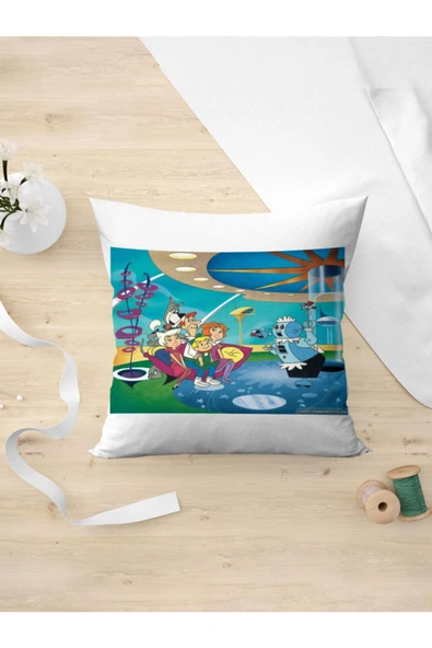 Panorama Ajans Jetgiller Cartoon Network Ikibinler Nostalji Retro Yastık Kılıfı ürün görseli 1