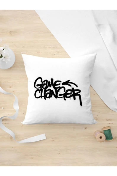 Panorama Ajans Game Changer Oyun Severlere Oyuncu Hediye Tasarım Yastık Kılıfı ürün görseli 1