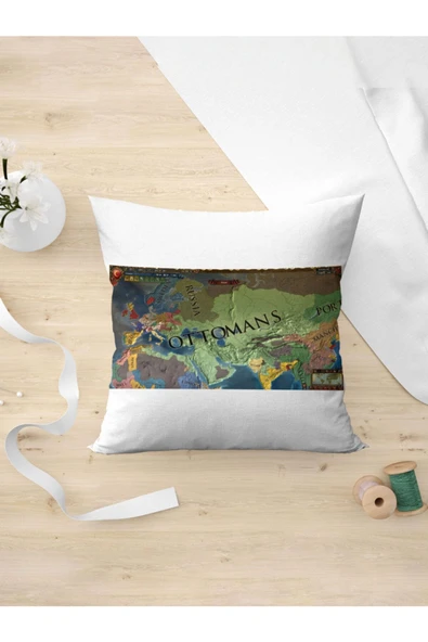 Panorama Ajans Ottomans Osmanlı Imparatorluğu Oyuncular Mount And Blade Yastık Kılıfı ürün görseli 1