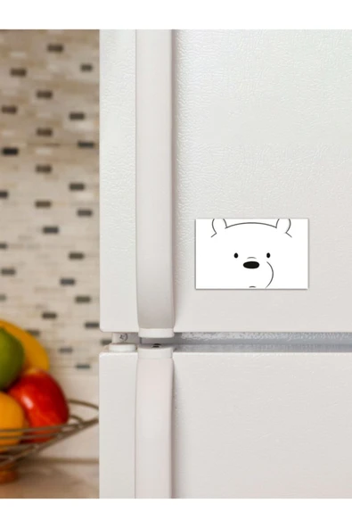 Panorama Ajans Boz Ayı Karakter Süs Dekor 6x9cm Magnet ürün görseli 1