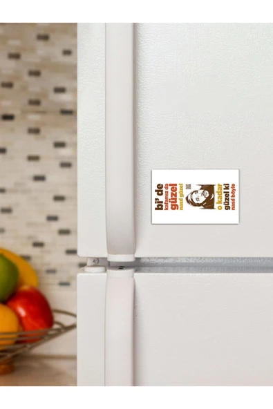 Panorama Ajans Kafamız Güzel Ama Nasıl Güzel Süs Dekor 6x9cm Magnet ürün görseli