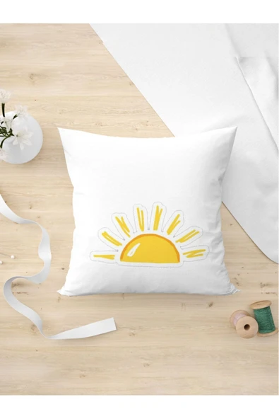 Panorama Ajans Sun Güneş Tasarım Dekor Ve Şık Yastık Kılıfı ürün görseli 1