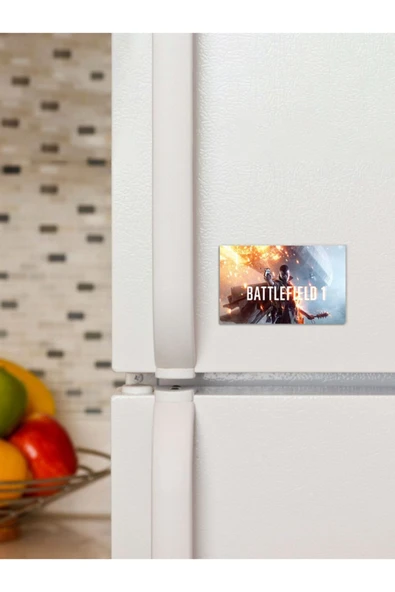 Panorama Ajans Battlefıeld Tasarım Süs Dekor 6x9cm Magnet ürün görseli
