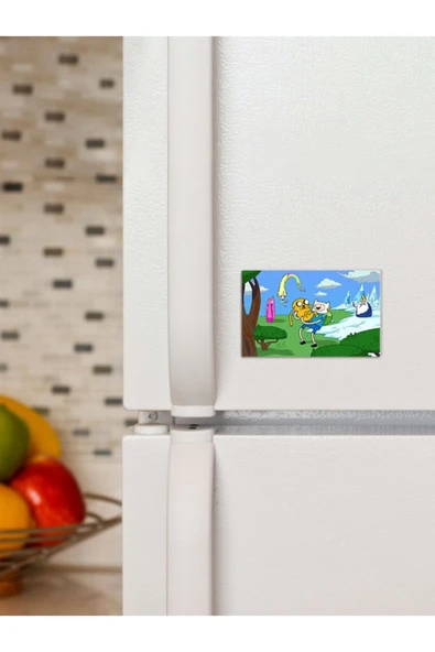 Panorama Ajans Adventure Time Finn And Jake Süs Dekor 6x9cm Magnet ürün görseli