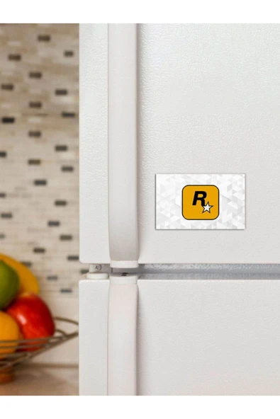 Panorama Ajans Gta Severlere Rockstar Games Sticker 6x9cm Magnet ürün görseli