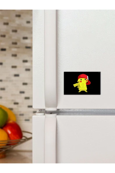 Panorama Ajans Pikachu Şirin Tasarım Süs Dekor 6x9cm Magnet ürün görseli