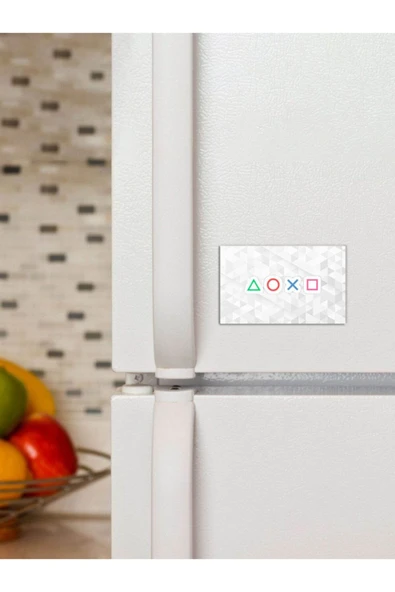 Panorama Ajans Oyun Konsolu Gamer Motto Işaretler 6x9cm Magnet ürün görseli 1
