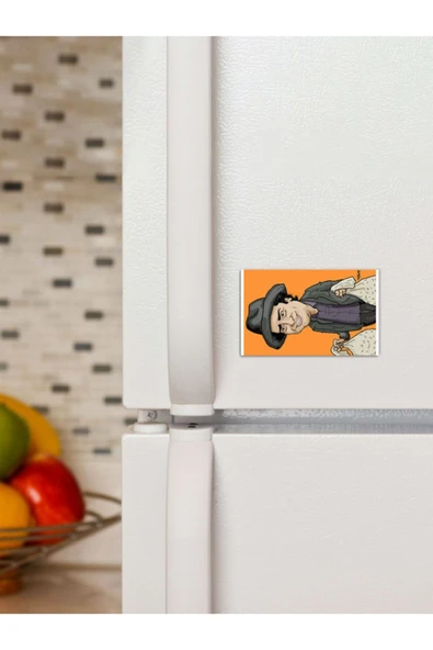 Panorama Ajans Zeki Alasya Tasarım Süs Dekor 6x9cm Magnet ürün görseli