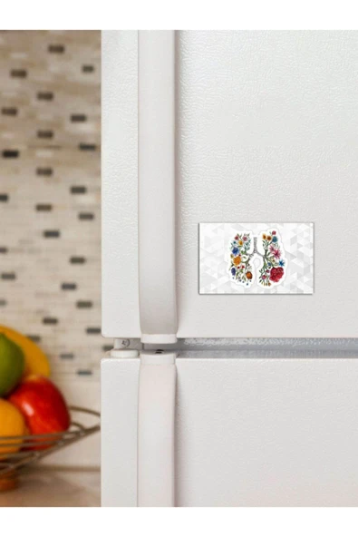 Panorama Ajans No Smoking Yeşilaycı Akciğer 6x9cm Magnet ürün görseli