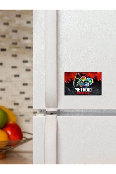 Panorama Ajans Metroid Dread Oyun Gamer 6x9cm Magnet ürün görseli