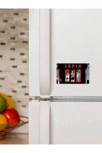 Panorama Ajans Arsen Lupen Lupin Çizgi Dizi 6x9cm Magnet ürün görseli