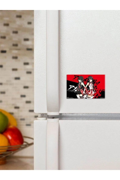 Panorama Ajans Akame Ga Kill Oyuncu Kız Anime Dizi 6x9cm Magnet ürün görseli 1