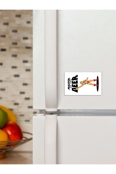 Panorama Ajans Master Of The Beer Süs Dekor 6x9cm Magnet ürün görseli